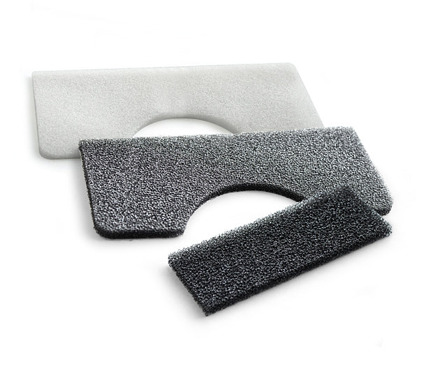 Roomy nano-silver and activated carbon filters